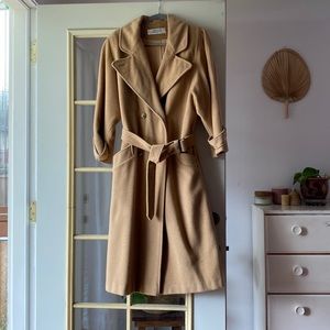 Vintage I.magnin Camelhair Trench